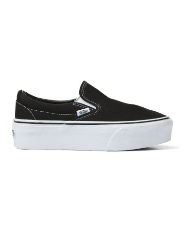 Classic Slip-On Stackform Black/True White Shoes Les magasins à Paris et en Île-de-France