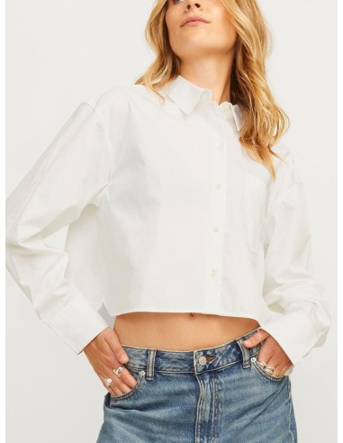 Jamie Crop Buttondown Shirt À commander